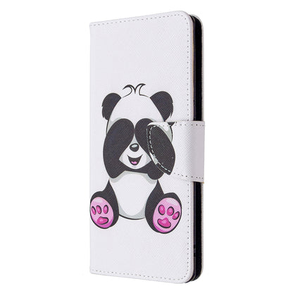 Pattern Printing Case Wallet Stand Leather Cover for Sony Xperia L4