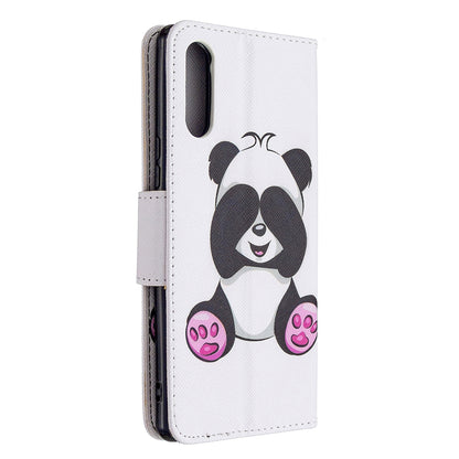 Pattern Printing Case Wallet Stand Leather Cover for Sony Xperia L4