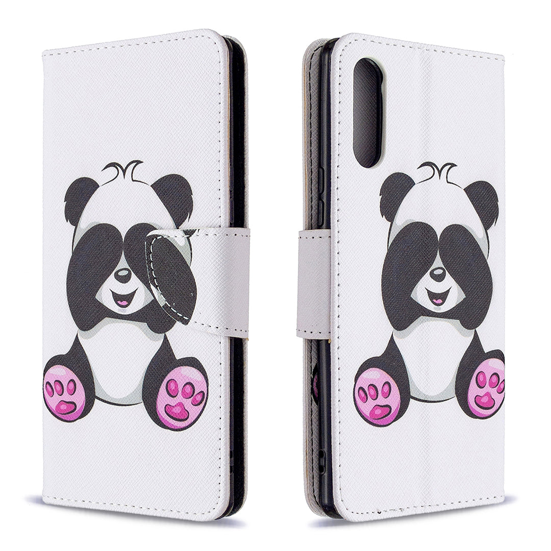 Pattern Printing Case Wallet Stand Leather Cover for Sony Xperia L4