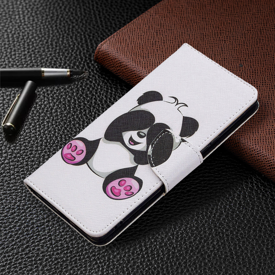 Pattern Printing Case Wallet Stand Leather Cover for Sony Xperia L4