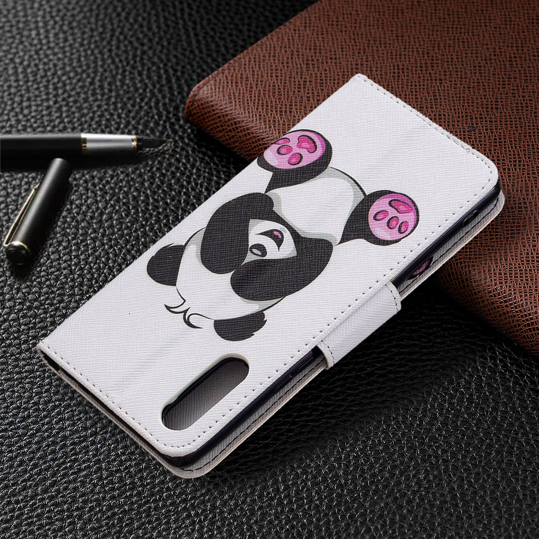Pattern Printing Case Wallet Stand Leather Cover for Sony Xperia L4