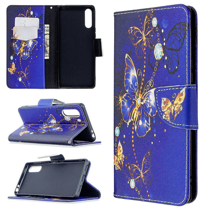 Pattern Printing Case Wallet Stand Leather Cover for Sony Xperia L4
