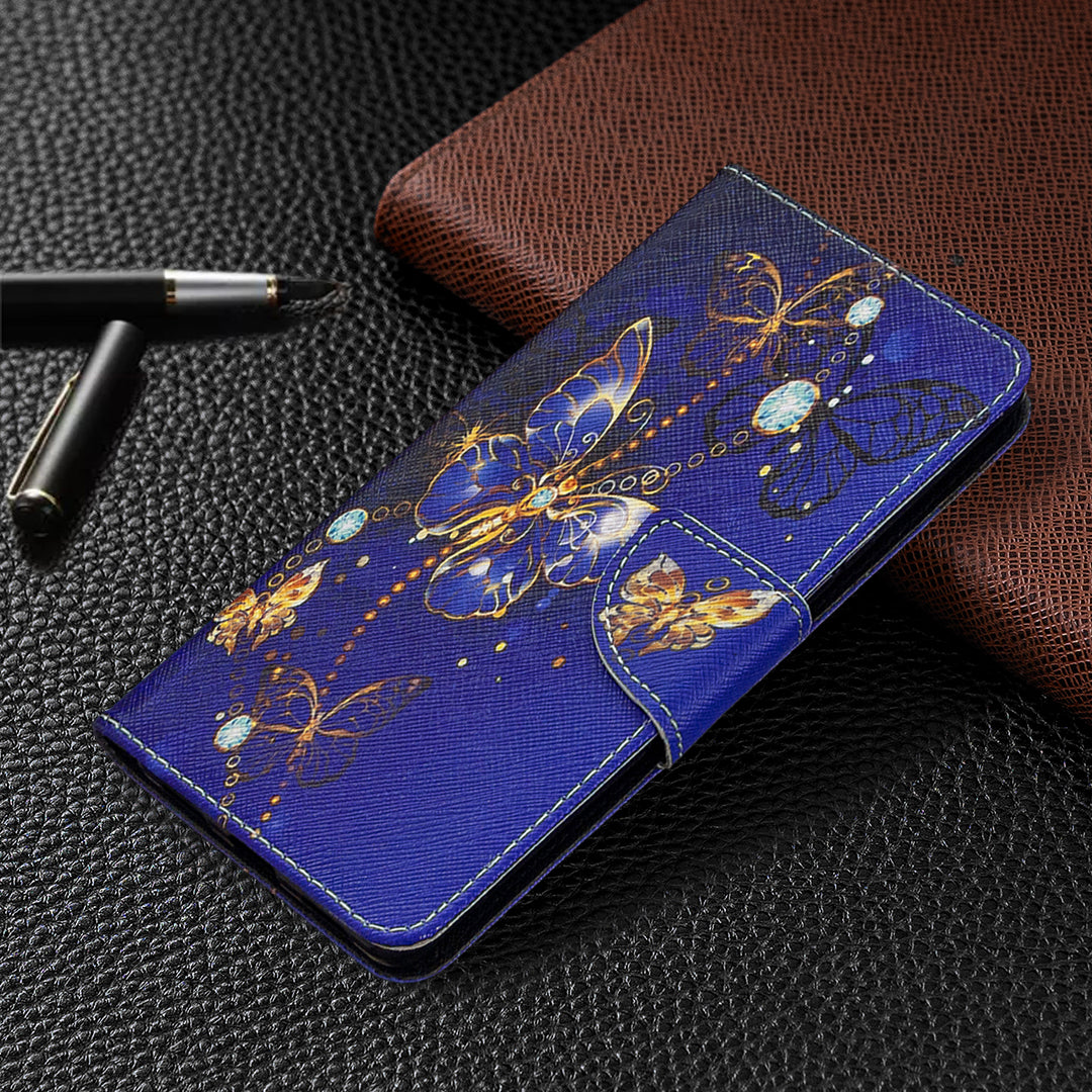 Pattern Printing Case Wallet Stand Leather Cover for Sony Xperia L4