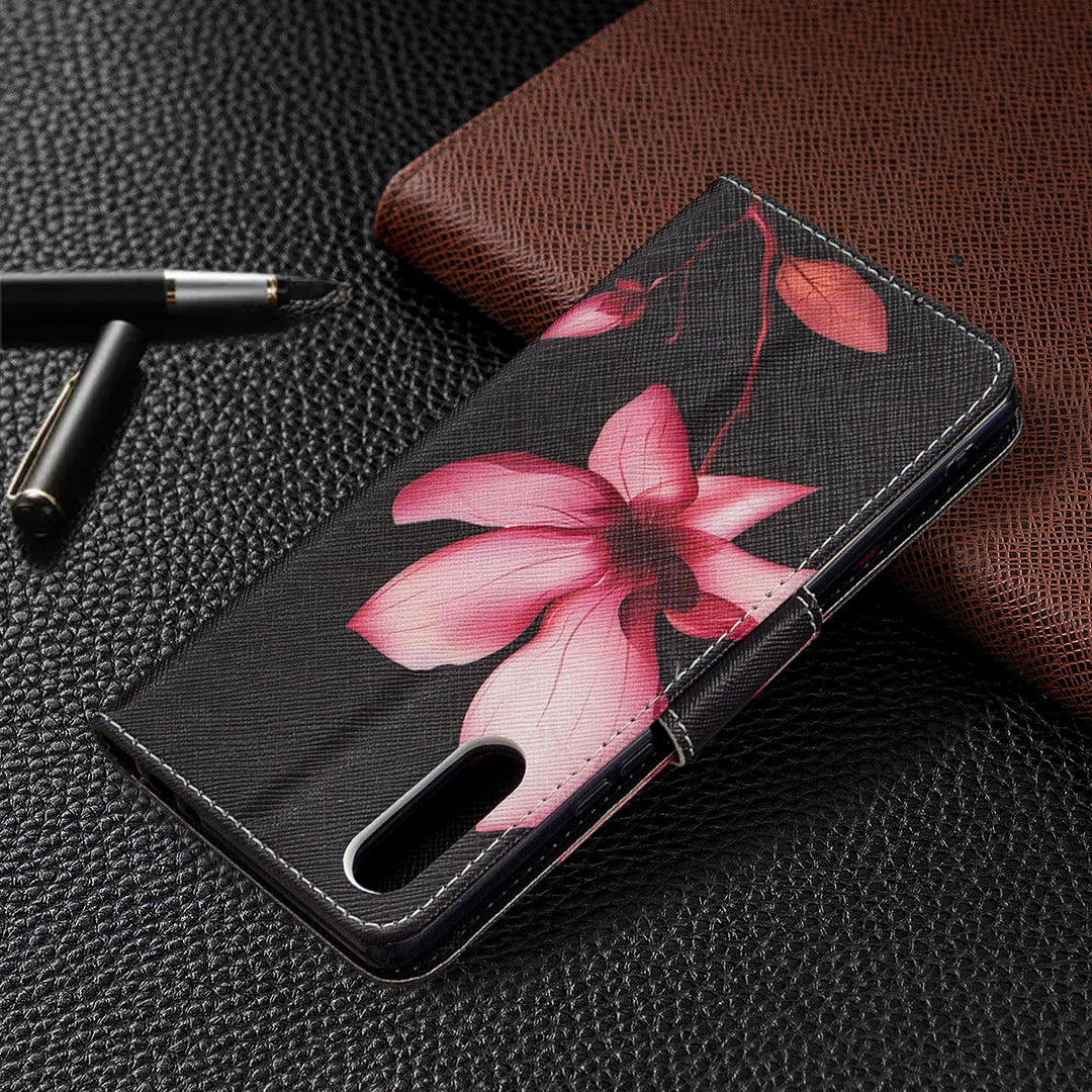 Pattern Printing Case Wallet Stand Leather Cover for Sony Xperia L4
