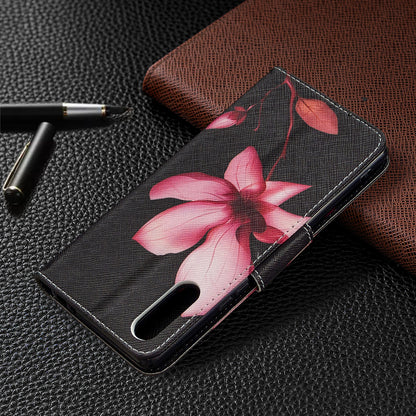 Pattern Printing Case Wallet Stand Leather Cover for Sony Xperia L4