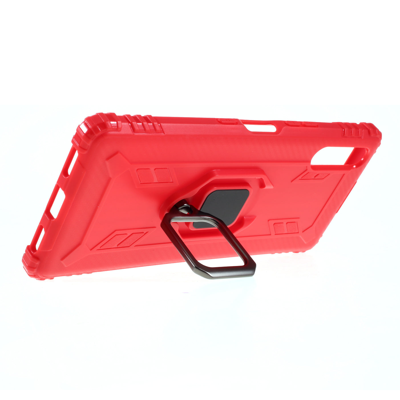 Finger Ring TPU Phone Cover Case with Magnetic Sheet for Sony Xperia L4