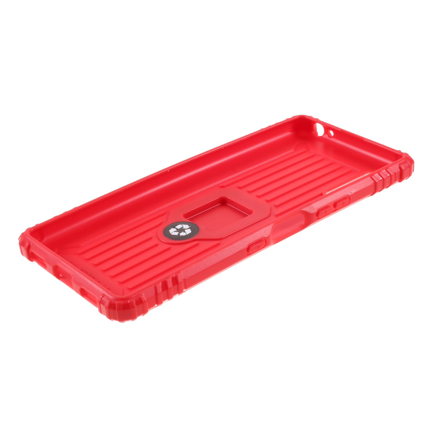 Finger Ring TPU Phone Cover Case with Magnetic Sheet for Sony Xperia L4