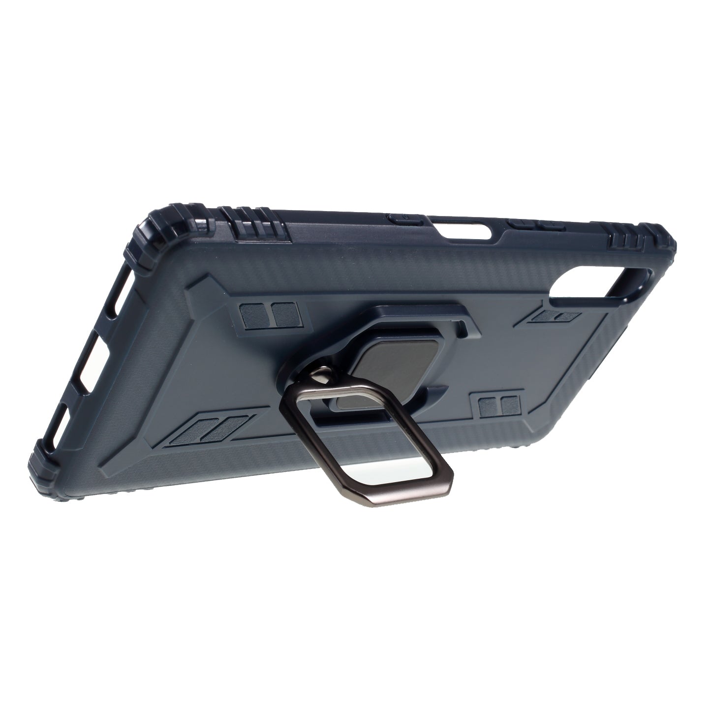 Finger Ring TPU Phone Cover Case with Magnetic Sheet for Sony Xperia L4