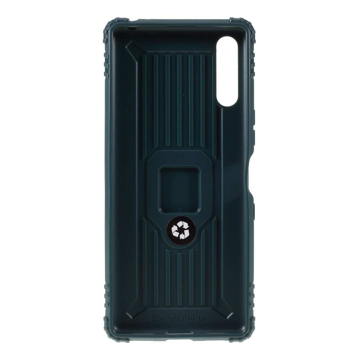 Finger Ring TPU Phone Cover Case with Magnetic Sheet for Sony Xperia L4