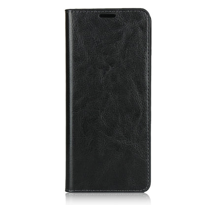 Crazy Horse Wallet Stand Genuine Leather Cover for Sony Xperia L4