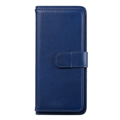 KT Multi-functional Series-1 10 Card Slots Wallet TPU+PU Leather Phone Shell for Sony Xperia 1 II