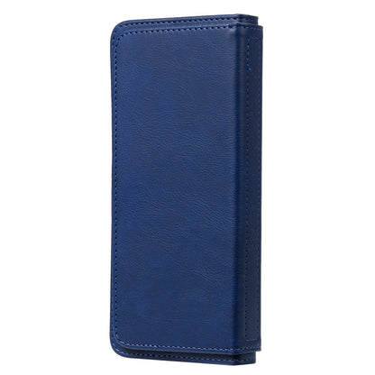 KT Multi-functional Series-1 10 Card Slots Wallet TPU+PU Leather Phone Shell for Sony Xperia 1 II