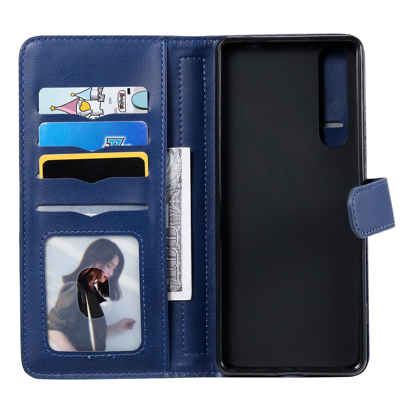 KT Multi-functional Series-1 10 Card Slots Wallet TPU+PU Leather Phone Shell for Sony Xperia 1 II