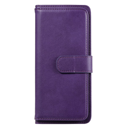 KT Multi-functional Series-1 10 Card Slots Wallet TPU+PU Leather Phone Shell for Sony Xperia 1 II