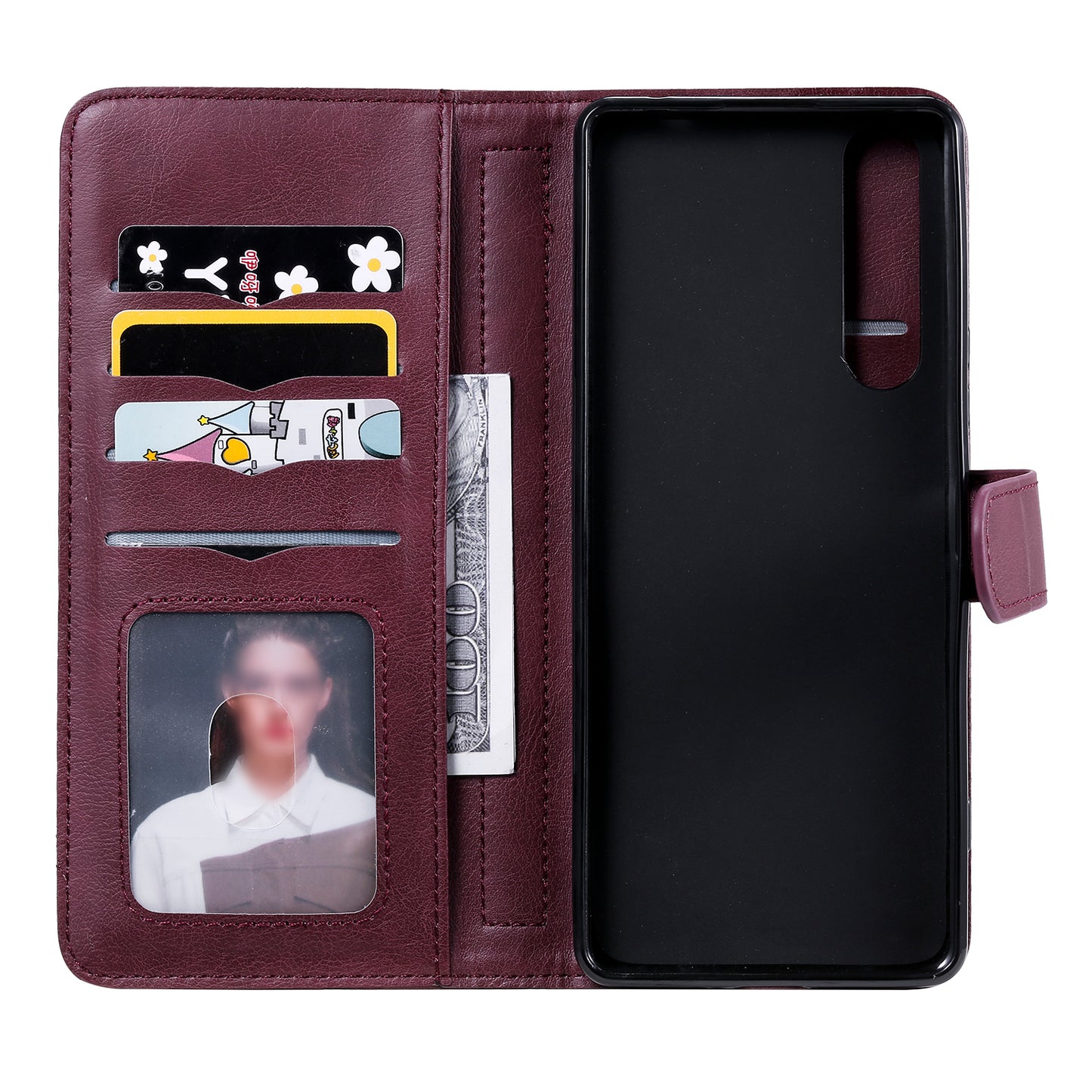 KT Multi-functional Series-1 10 Card Slots Wallet TPU+PU Leather Phone Shell for Sony Xperia 1 II
