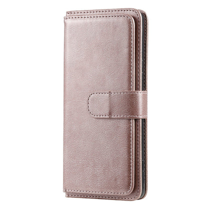 KT Multi-functional Series-1 10 Card Slots Wallet TPU+PU Leather Phone Shell for Sony Xperia 1 II