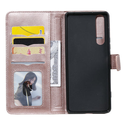KT Multi-functional Series-1 10 Card Slots Wallet TPU+PU Leather Phone Shell for Sony Xperia 1 II