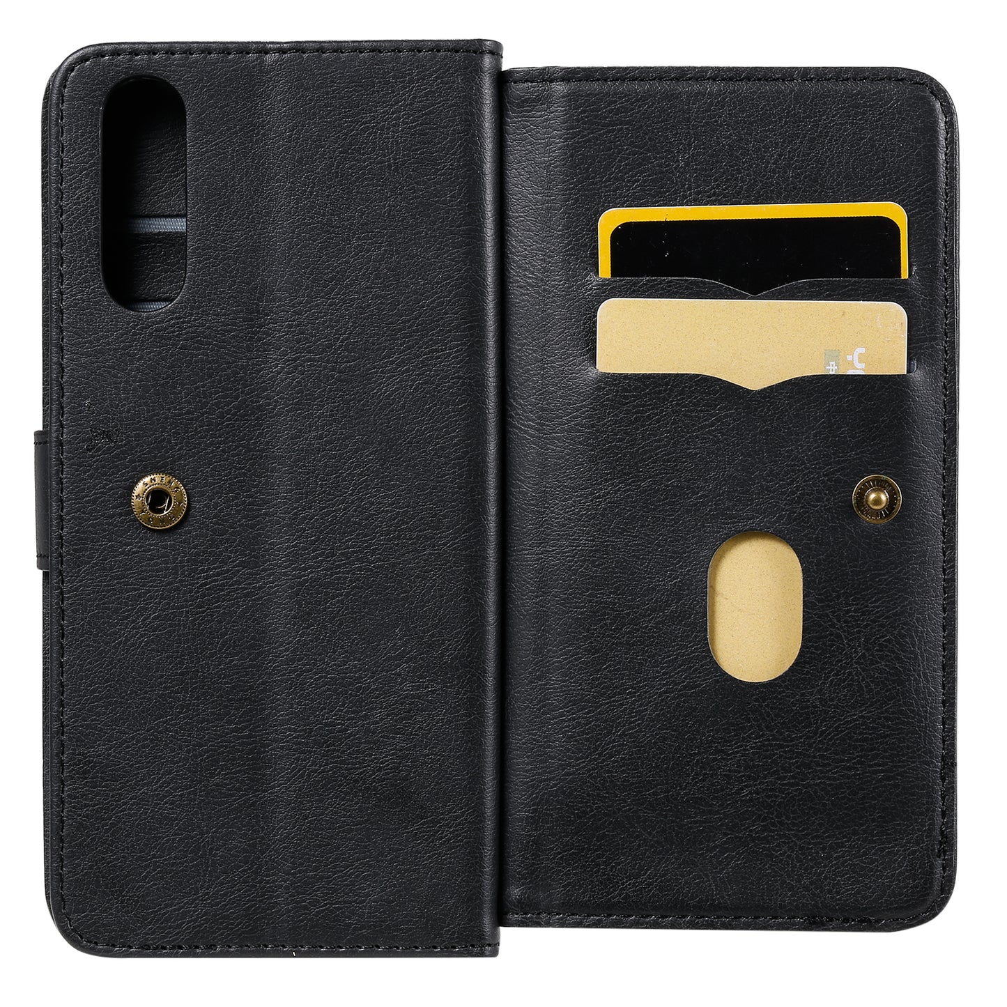 KT Multi-functional Series-1 10 Card Slots Leather Wallet Case for Sony Xperia 10 II