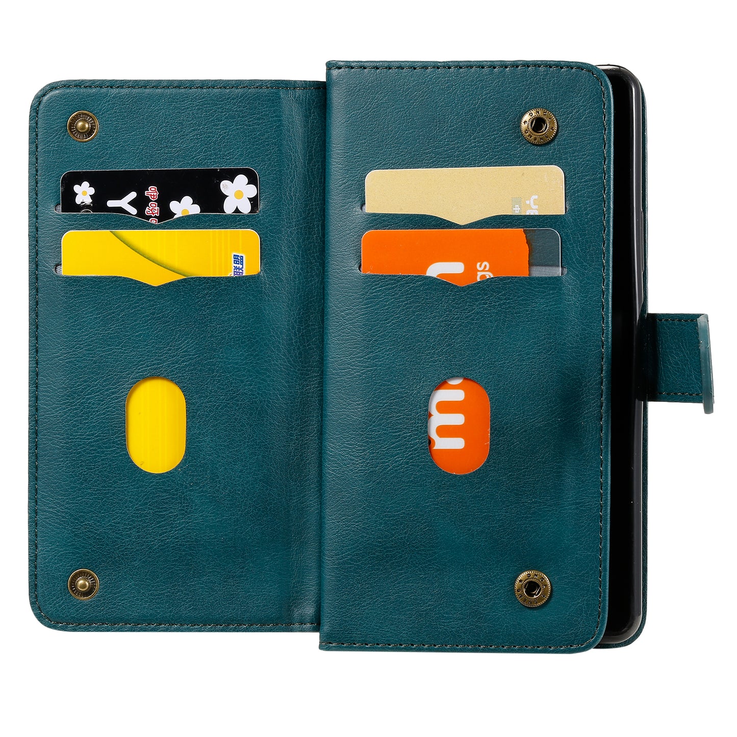KT Multi-functional Series-1 10 Card Slots Leather Wallet Case for Sony Xperia 10 II