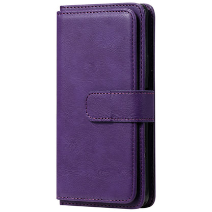 KT Multi-functional Series-1 10 Card Slots Leather Wallet Case for Sony Xperia 10 II