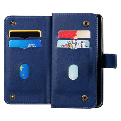 KT Multi-functional Series-1 10 Card Slots Leather Wallet Case for Sony Xperia 10 II