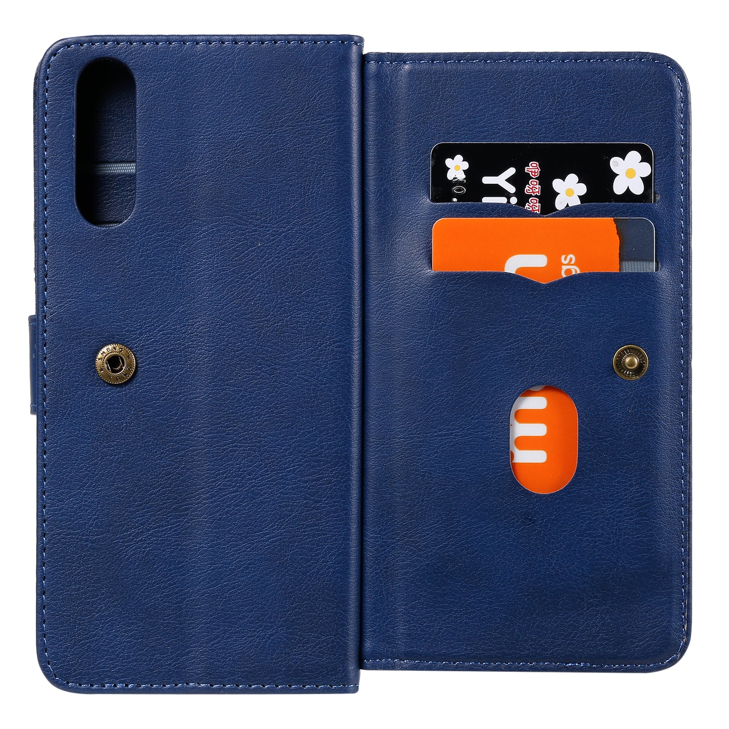 KT Multi-functional Series-1 10 Card Slots Leather Wallet Case for Sony Xperia 10 II