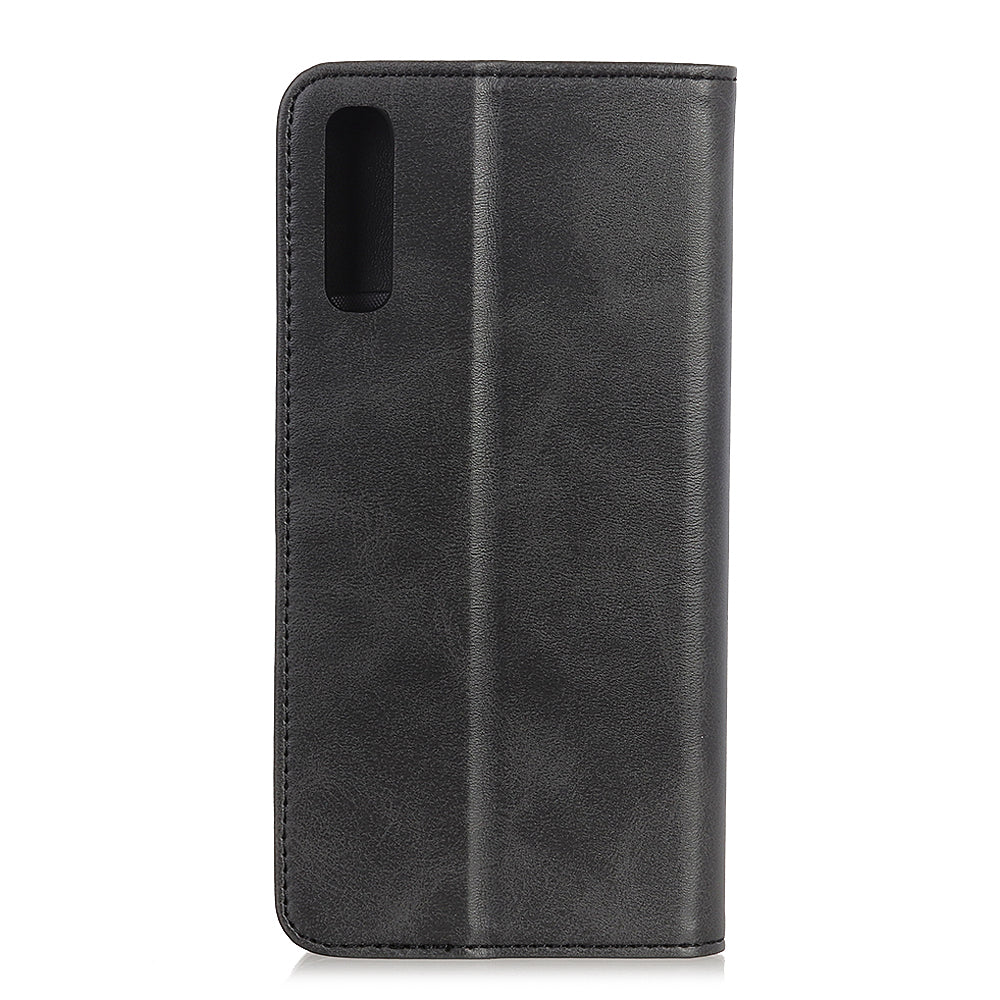 Auto-absorbed Split Leather Cover for Sony Xperia 5 II