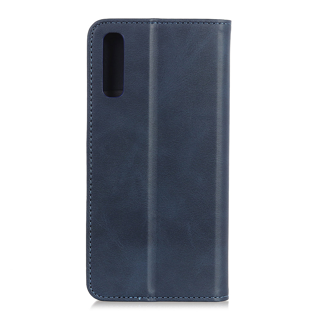 Auto-absorbed Split Leather Cover for Sony Xperia 5 II