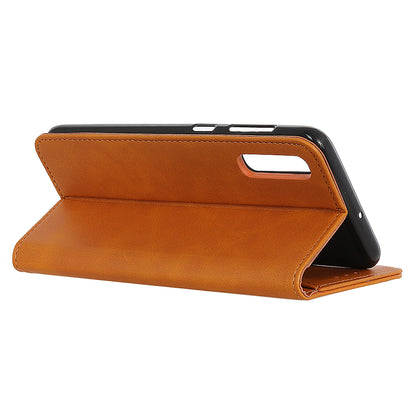 Auto-absorbed Split Leather Cover for Sony Xperia 5 II