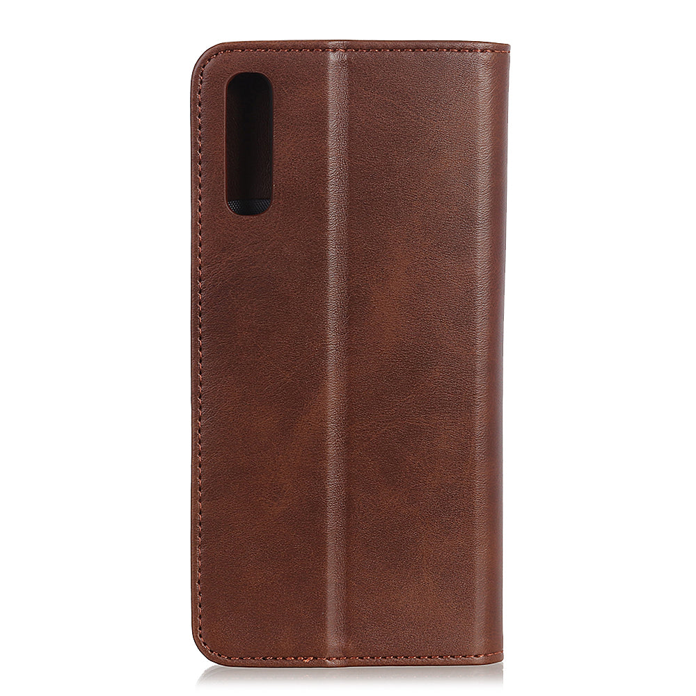 Auto-absorbed Split Leather Cover for Sony Xperia 5 II