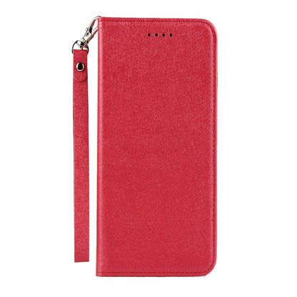Silk Surface Leather with Strap Cover for Sony Xperia 10 II