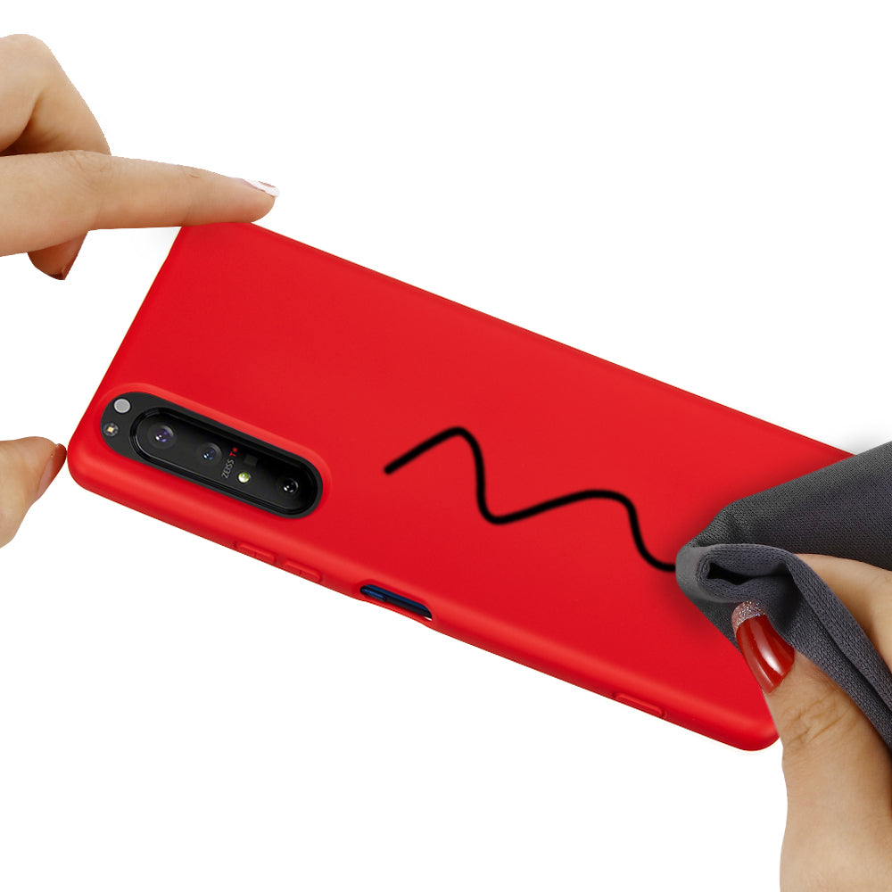Liquid Silicone Phone Case for Sony Xperia 5 II