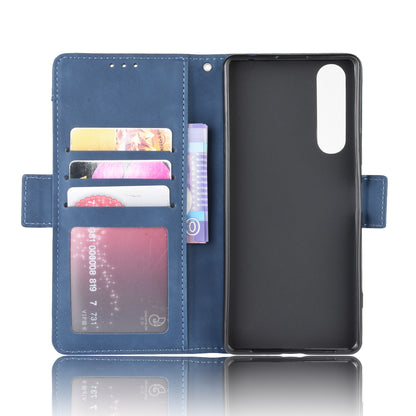 Multi-slot Leather Case Wallet Stand Shell for Sony Xperia 5 II