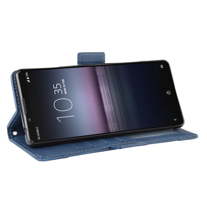 Multi-slot Leather Case Wallet Stand Shell for Sony Xperia 5 II