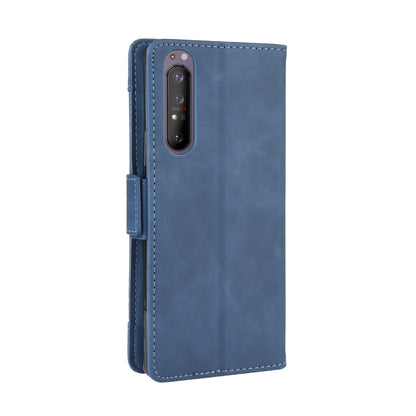 Multi-slot Leather Case Wallet Stand Shell for Sony Xperia 5 II