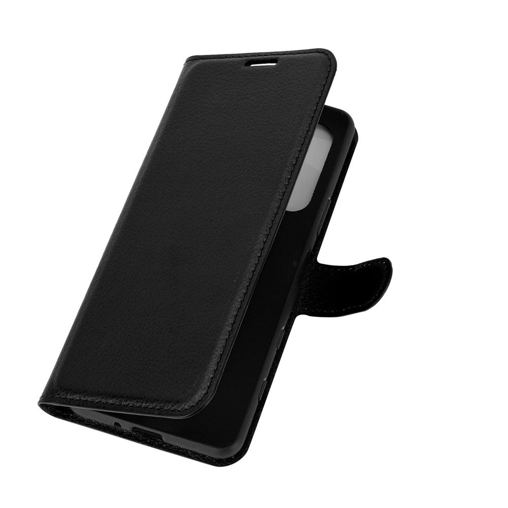 Litchi Texture Leather Wallet Cell Phone Protective Case for Sony Xperia 5 II