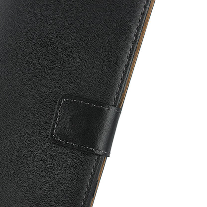 Genuine Leather Wallet Stand Phone Shell for Sony Xperia 5 II
