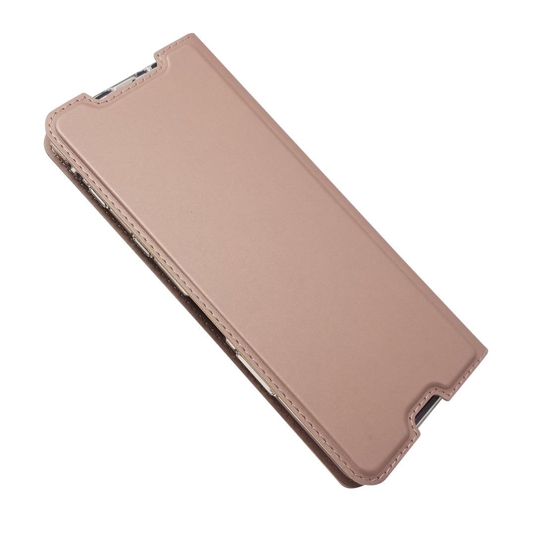 Magnetic Adsorption Stand Leather Card Holder Case for Sony Xperia 5 II
