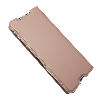 Magnetic Adsorption Stand Leather Card Holder Case for Sony Xperia 5 II