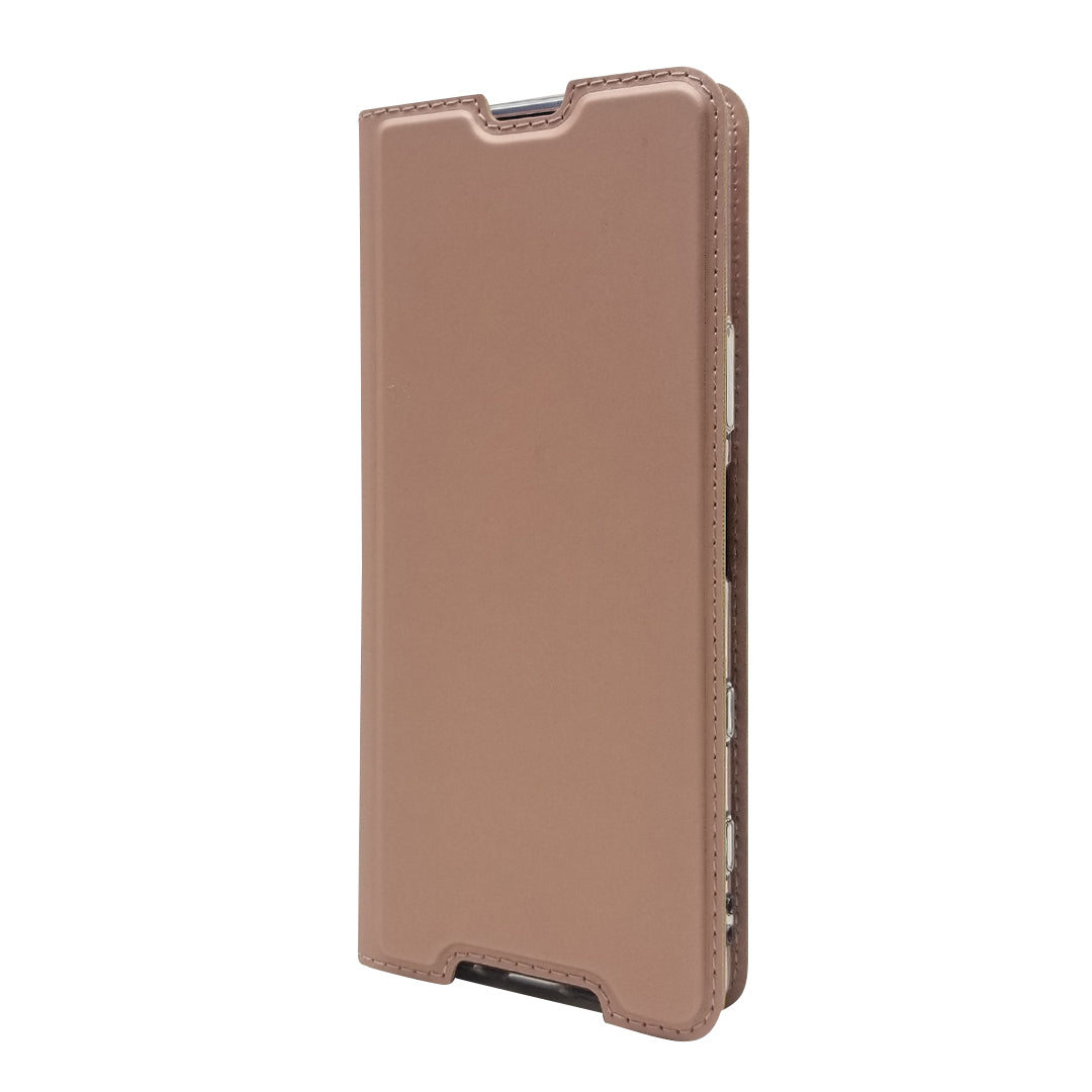Magnetic Adsorption Stand Leather Card Holder Case for Sony Xperia 5 II