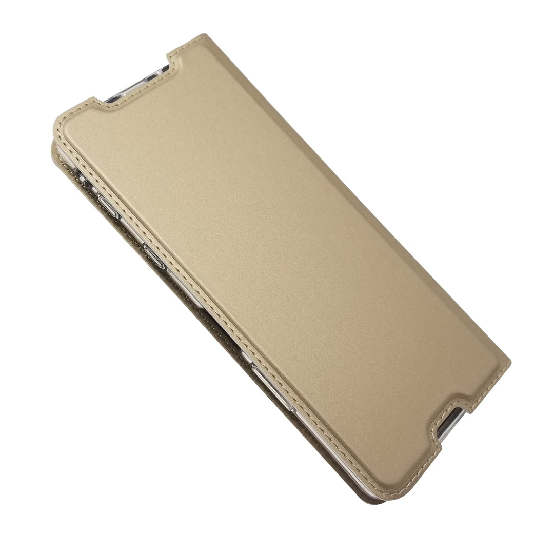 Magnetic Adsorption Stand Leather Card Holder Case for Sony Xperia 5 II