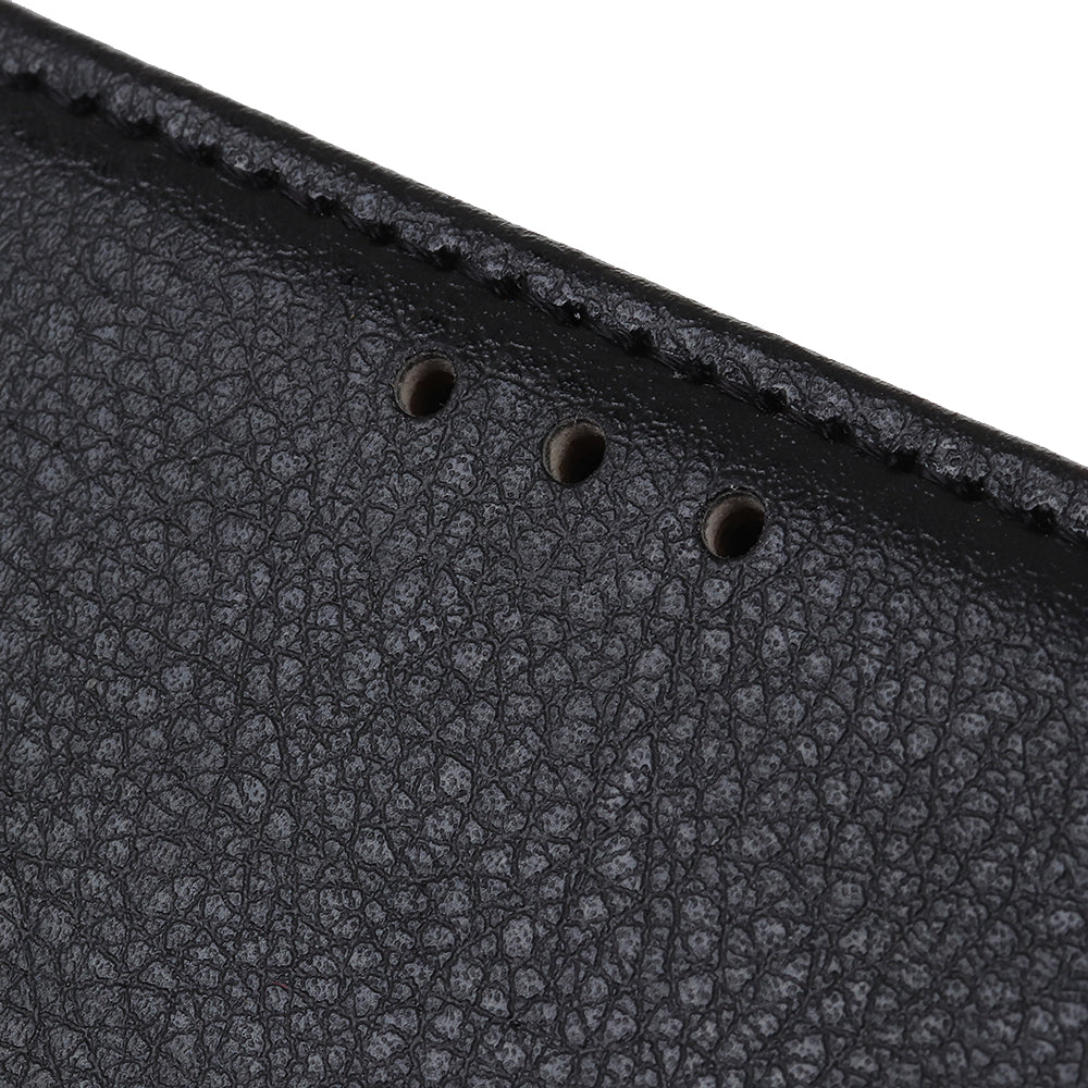 Litchi Texture Leather Wallet Stand Flip Case for Sony Xperia 5 III 5G