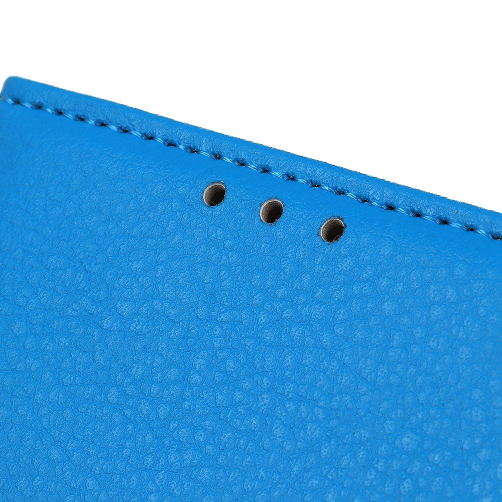 Litchi Texture Leather Wallet Stand Flip Case for Sony Xperia 5 III 5G