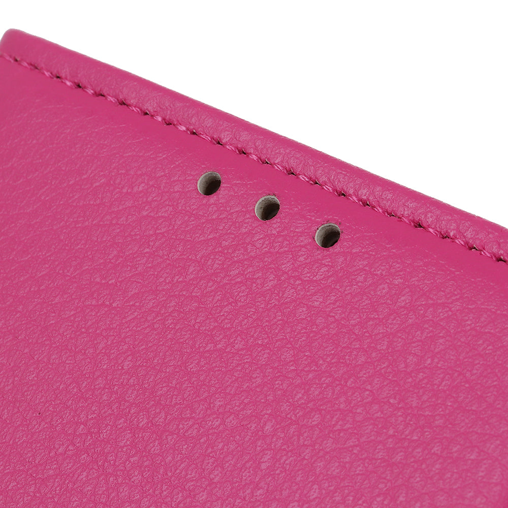 Litchi Texture Leather Wallet Stand Flip Case for Sony Xperia 5 III 5G