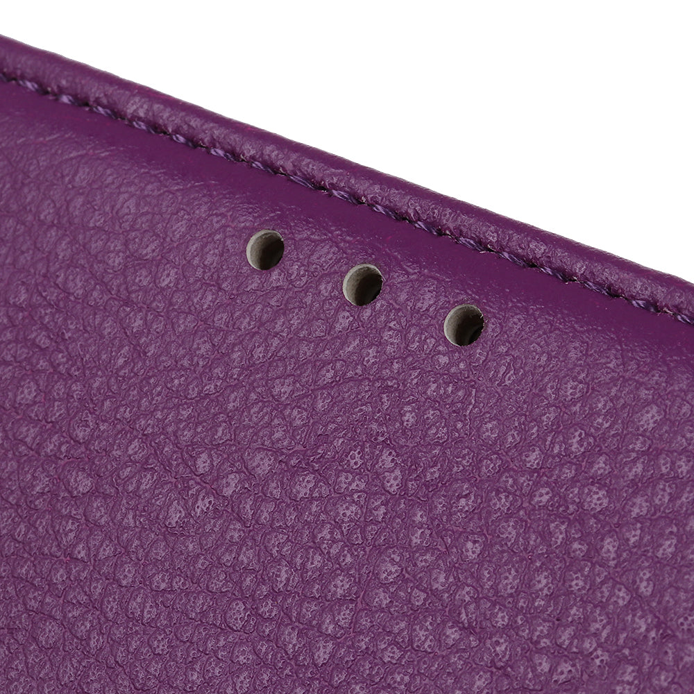 Litchi Texture Leather Wallet Stand Flip Case for Sony Xperia 5 III 5G