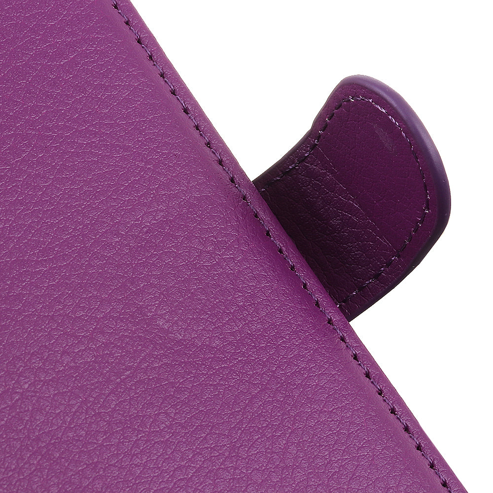 Litchi Texture Leather Wallet Stand Flip Case for Sony Xperia 5 III 5G