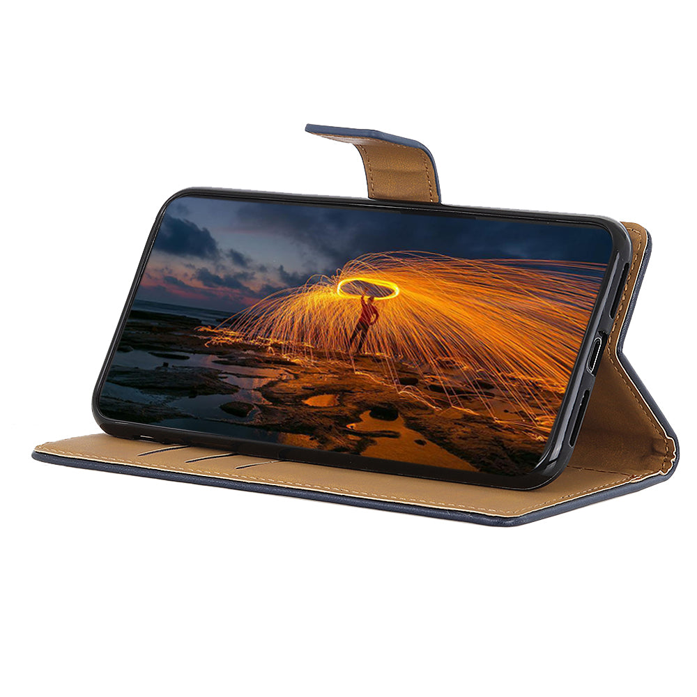Magnetic Clasp PU Leather Protective Phone Wallet Stand Shell Case for Sony Xperia 5 III 5G
