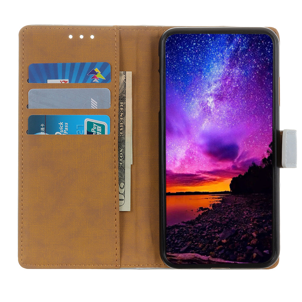 Magnetic Clasp PU Leather Protective Phone Wallet Stand Shell Case for Sony Xperia 5 III 5G