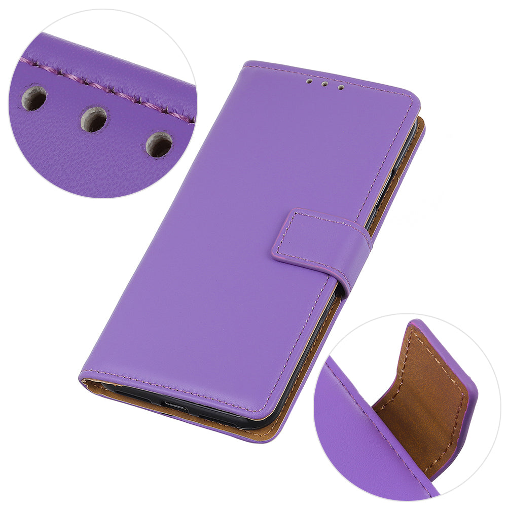 Magnetic Clasp PU Leather Protective Phone Wallet Stand Shell Case for Sony Xperia 5 III 5G