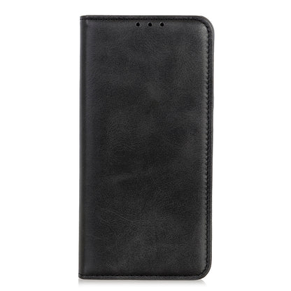 Auto-absorbed Split Leather Wallet Phone Cover with Stand Shell for Sony Xperia 5 III 5G